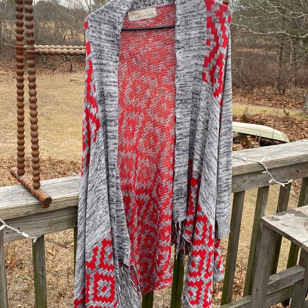Vintage Havana drape sweater one size
